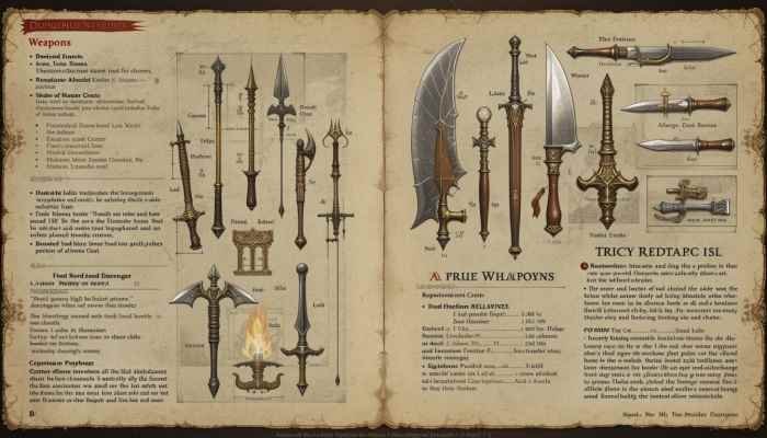 Weapons 5e