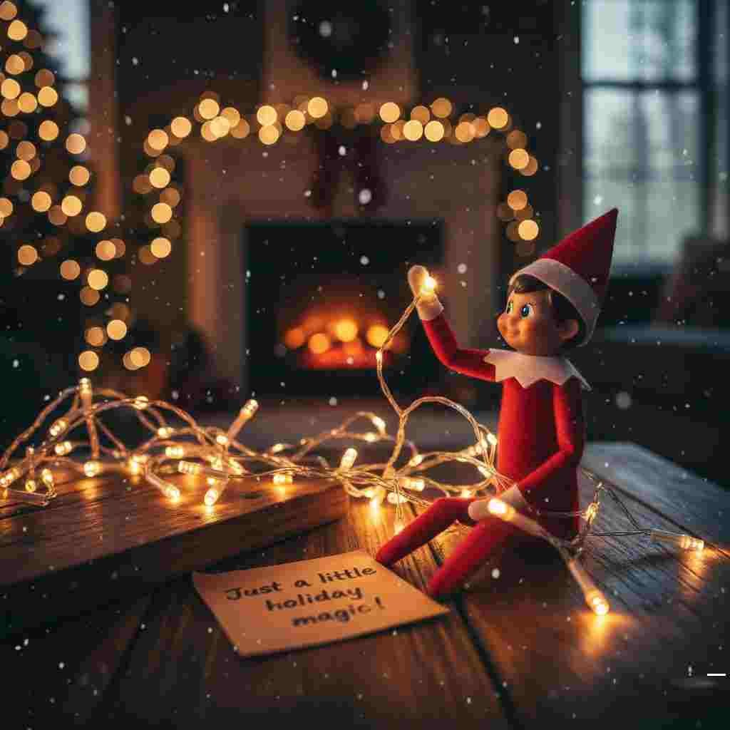 Cute Elf on the Shelf Ideas