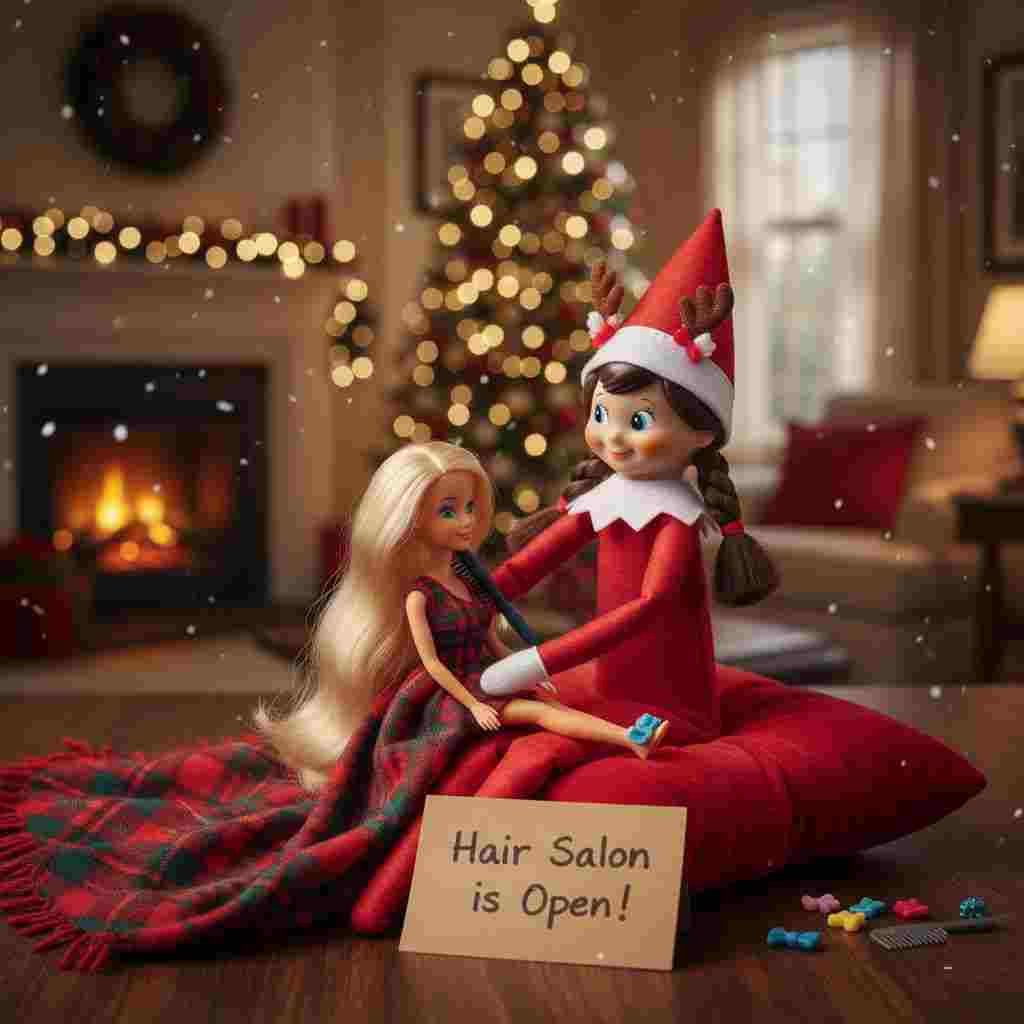 Girl Elf on the Shelf Ideas
