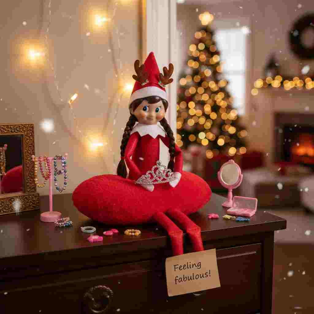 Girl Elf on the Shelf Ideas