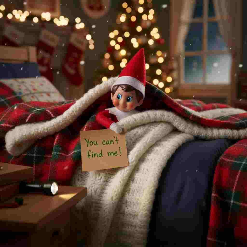 Lazy Easy Elf on the Shelf Ideas